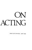 Cover of On Acting