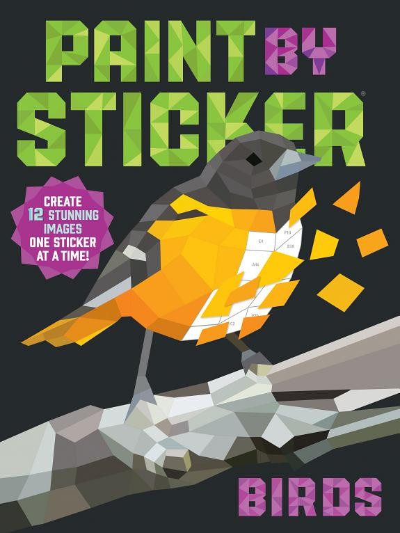 Cover of Paint by Sticker: Birds
