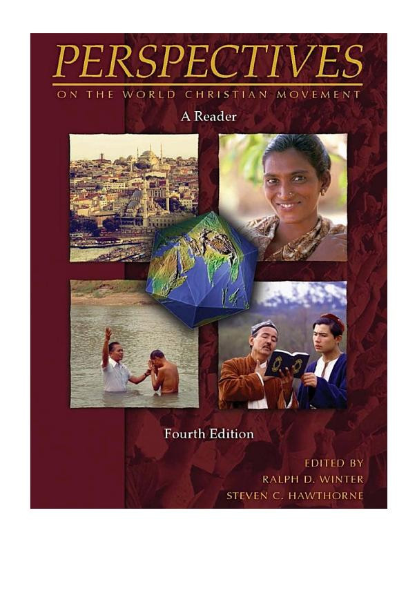 Cover of Perspectives on the World Christian Movement (4th Edition)