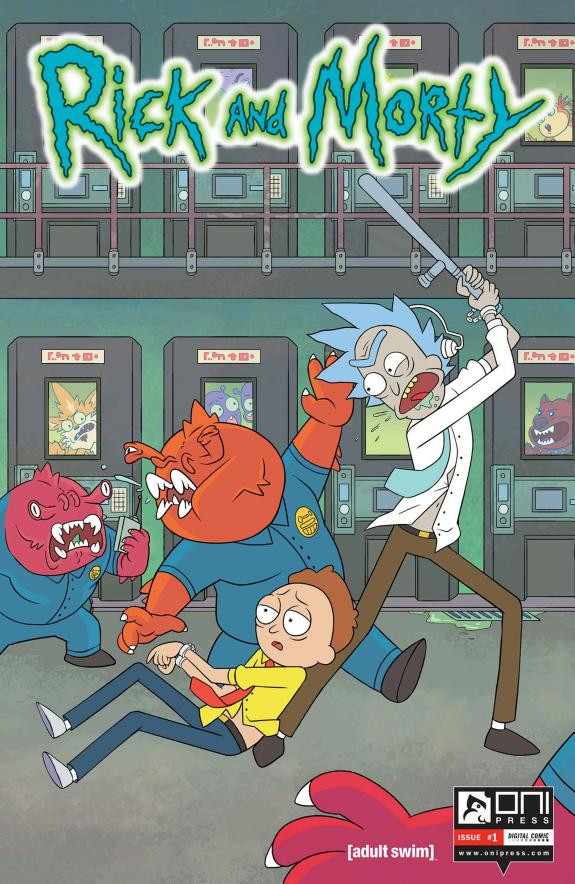 Cover of Rick & Morty #1