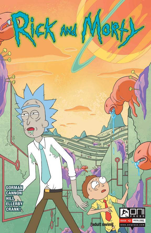 Cover of Rick & Morty #2