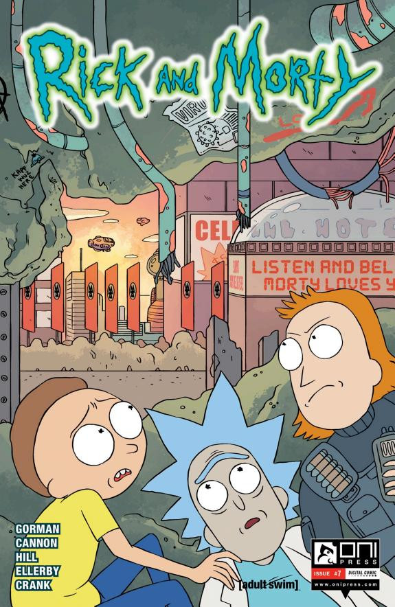 Cover of Rick & Morty #7