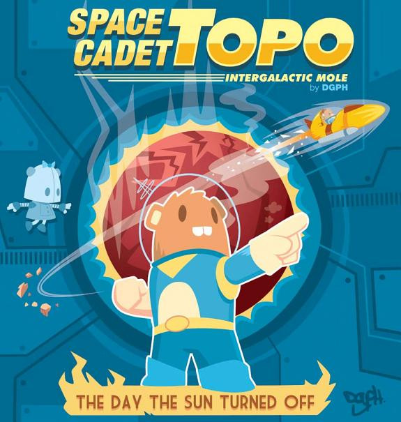 Cover of Space Cadet Topo