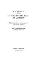 Cover of Studies of the Book of Mormon