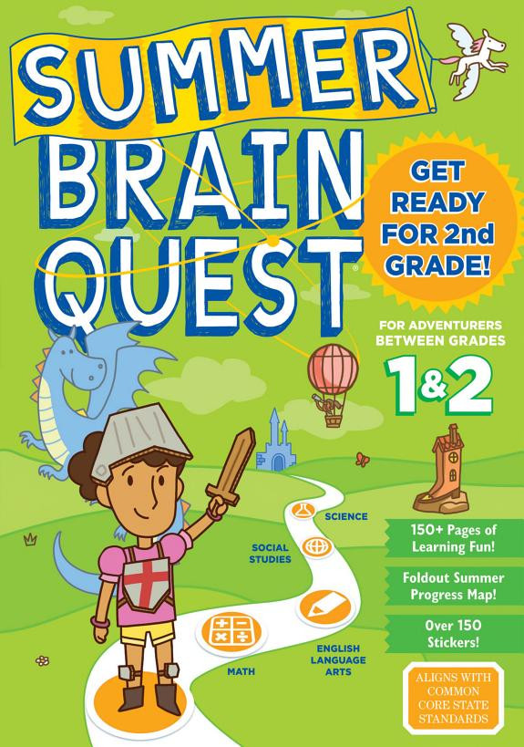 Cover of Summer Brain Quest: Between Grades 1 & 2