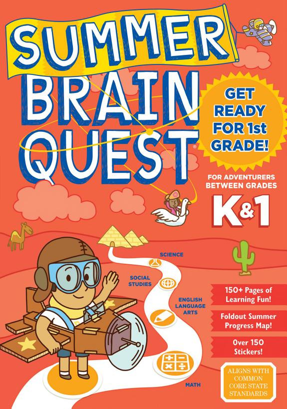 Cover of Summer Brain Quest: Between Grades K & 1
