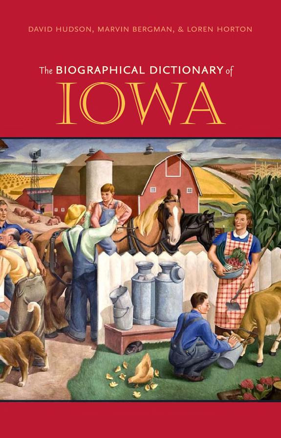 Cover of The Biographical Dictionary of Iowa