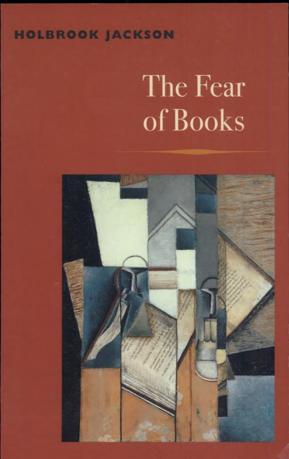 Cover of The Fear of Books
