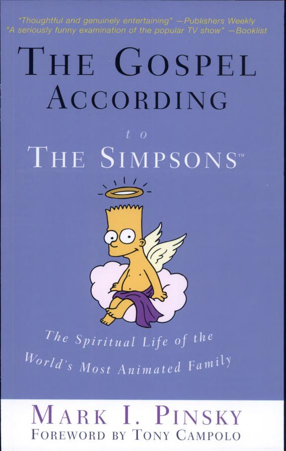 Cover of The Gospel According to the Simpsons
