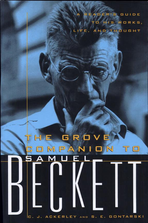 Cover of The Grove Companion to Samuel Beckett