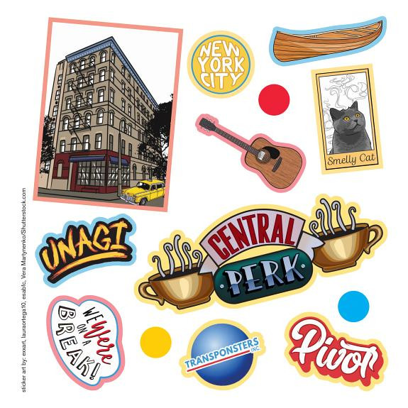 Cover of The One with All the Stickers