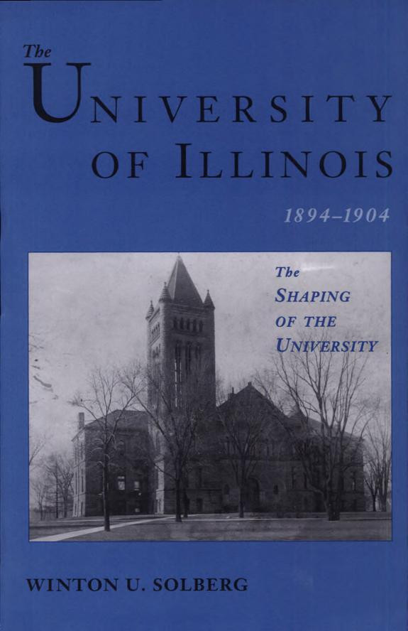 Cover of The University of Illinois, 1894-1904