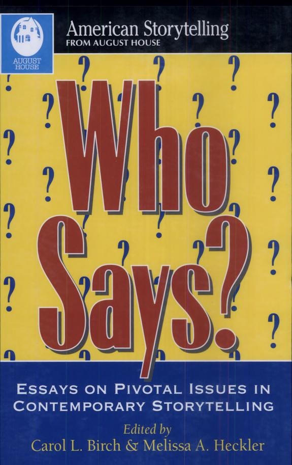 Cover of Who Says?
