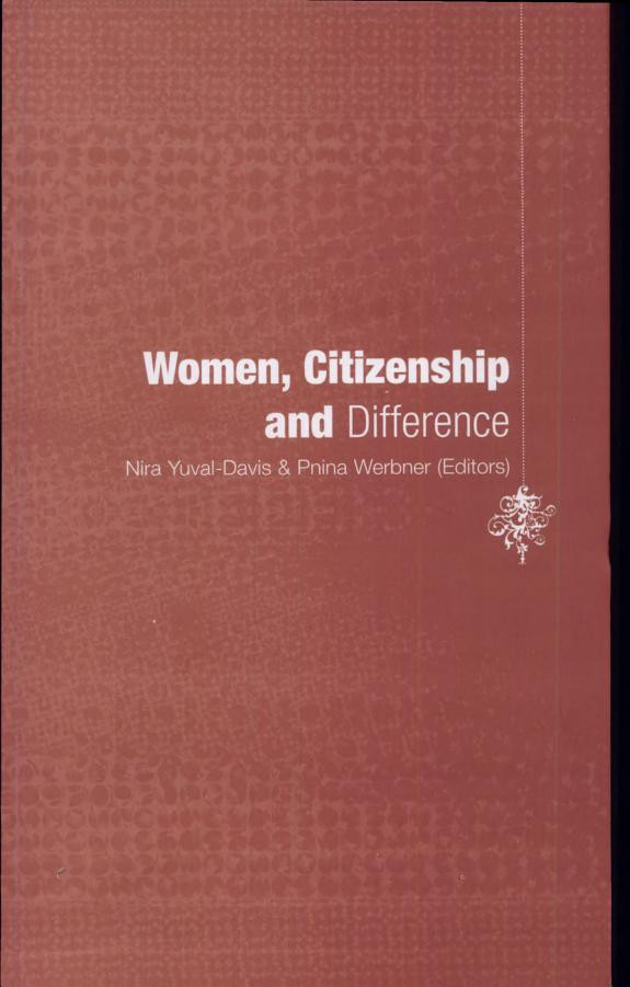Cover of Women, Citizenship and Difference