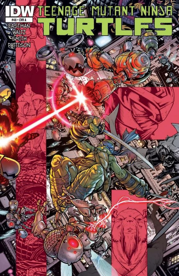 Cover of Teenage Mutant Ninja Turtles #48