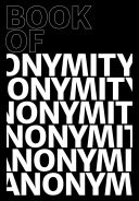 Cover of Book of Anonymity