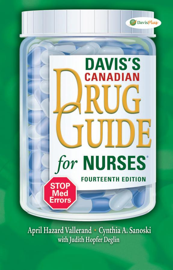 Cover of Davis's Canadian Drug Guide for Nurses®