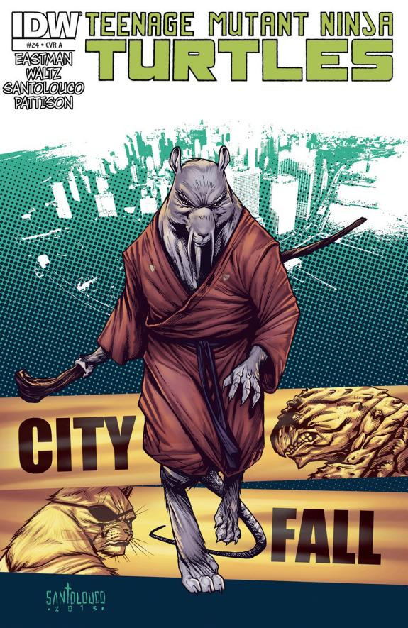 Cover of Teenage Mutant Ninja Turtles #24