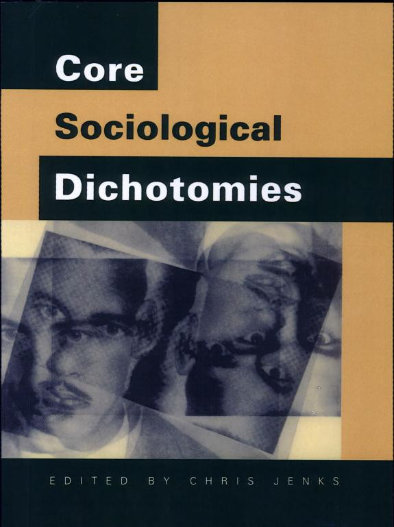 Cover of Core Sociological Dichotomies