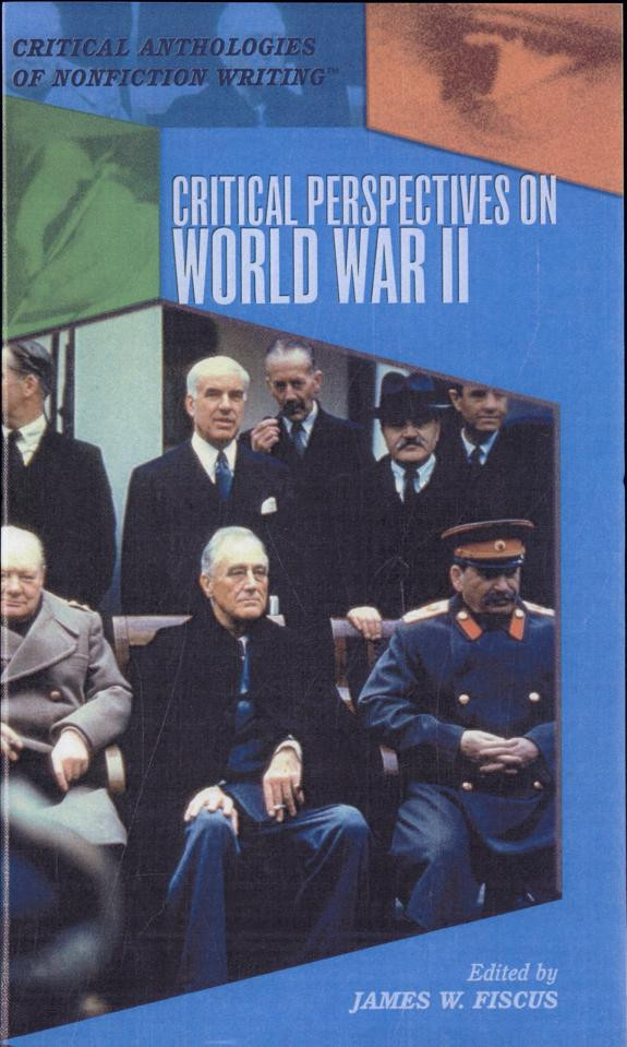 Cover of Critical Perspectives on World War II