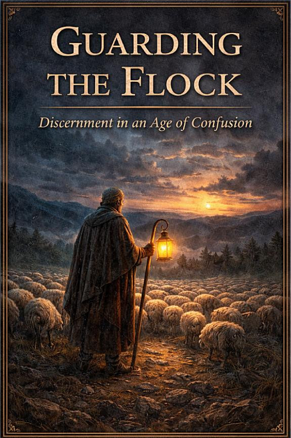 Cover of Guarding the Flock: Biblical Discernment, False Teaching, Spiritual Deception, and Shepherding Truth in a Modern Church Age of Confusion