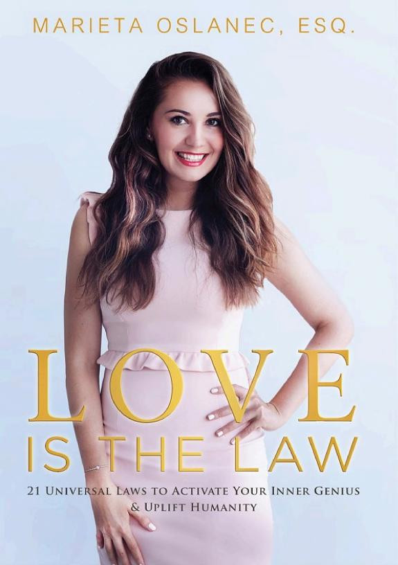 Cover of Love is the Law: 21 Universal Laws to Activate Your Inner Genius & Uplift Humanity