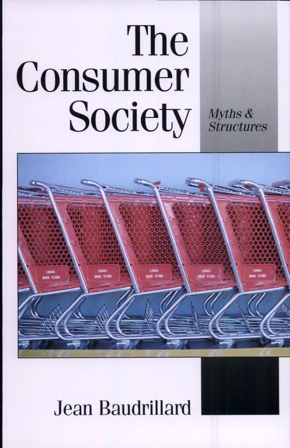 Cover of Société de Consommation: Ses Mythes, Ses Structures