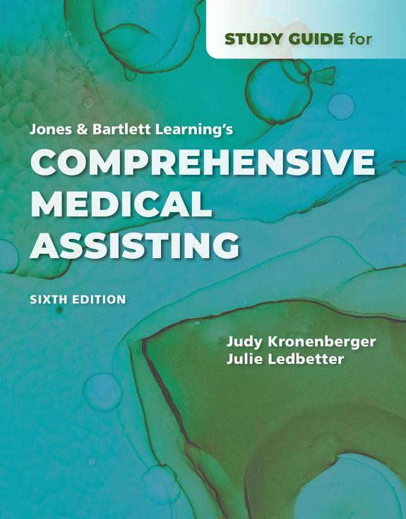 Cover of Study Guide for Jones & Bartlett Learning's Comprehensive Medical Assisting