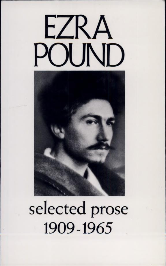 Cover of Selected Prose, 1909-1965