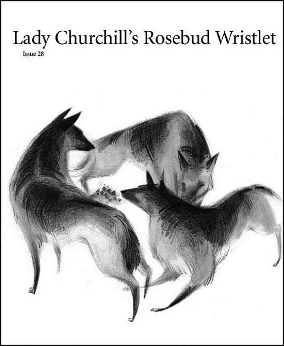 Cover of Lady Churchill's Rosebud Wristlet No. 28