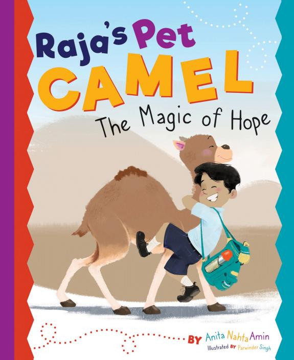 Cover of Raja's Pet Camel: The Magic of Hope