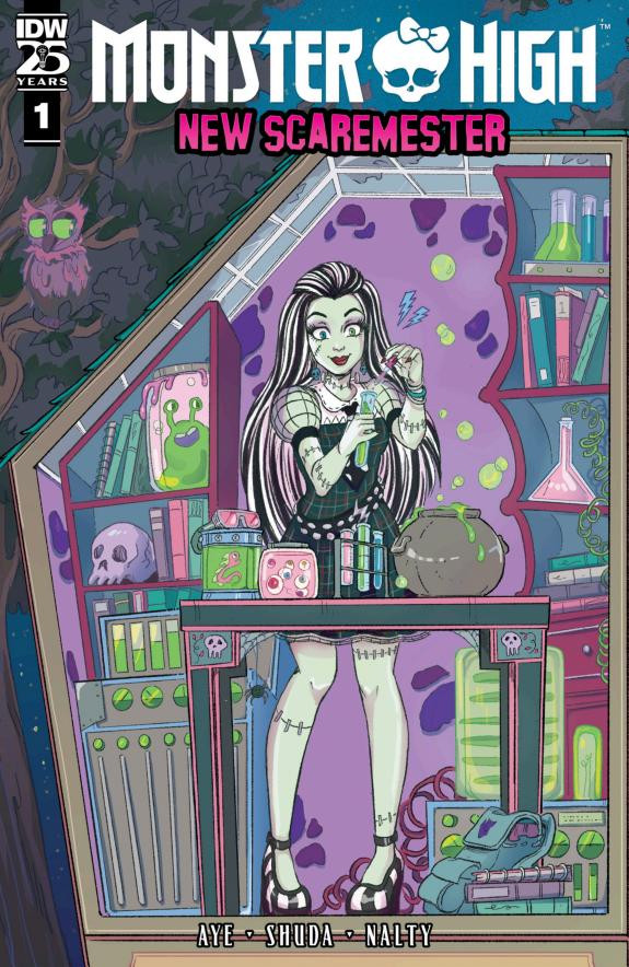 Cover of Monster High: New Scaremester #1