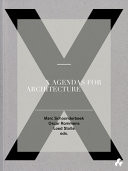 Cover of X Agendas for Architecture