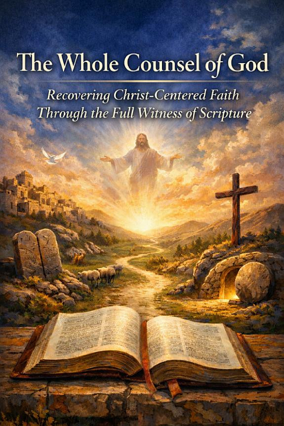 Cover of The Whole Counsel of God: Recovering Christ-Centered Faith Through the Full Witness of Scripture