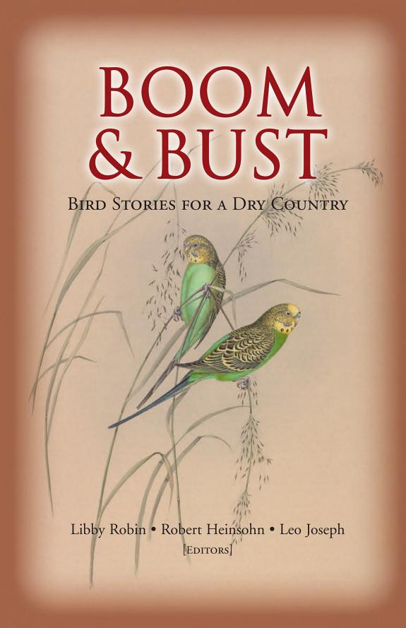 Cover of Boom and Bust: Bird Stories for a Dry Country