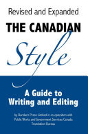 Cover of The Canadian Style