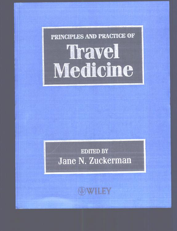 Cover of Principles and Practice of Travel Medicine