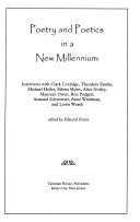 Cover of Poetry and Poetics in a New Millenium