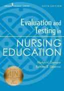 Cover of Evaluation and Testing in Nursing Education, Sixth Edition