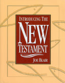 Cover of Introducing the New Testament