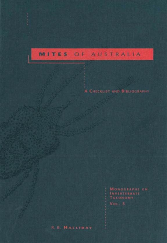 Cover of Mites of Australia: A Checklist and Bibliography