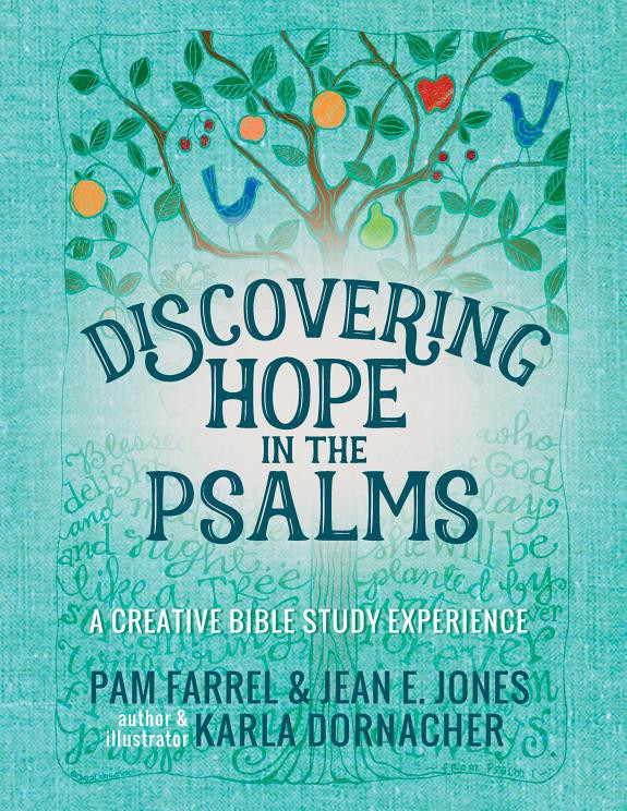 Cover of Discovering Hope in the Psalms: A Creative Devotional Study Experience