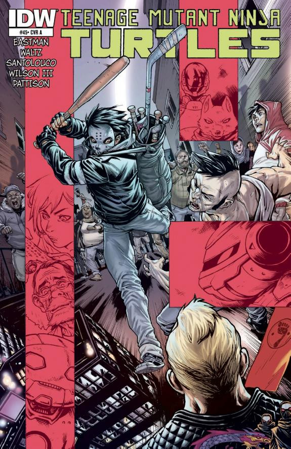 Cover of Teenage Mutant Ninja Turtles #45
