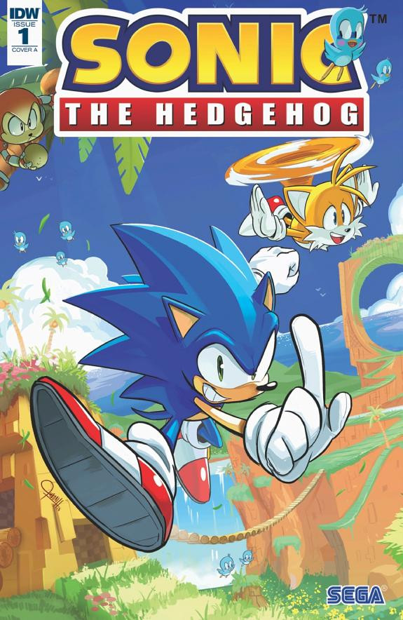 Cover of Sonic the Hedgehog #1