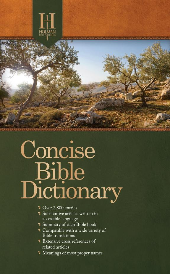 Cover of Holman Concise Bible Dictionary