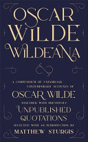 Cover of Wildeana (riverrun Editions)