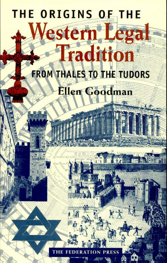Cover of The Origins of the Western Legal Tradition: From Thales to the Tudors
