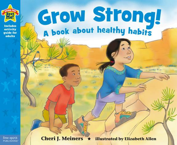 Cover of Grow Strong!: A book about healthy habits Read-along ebook