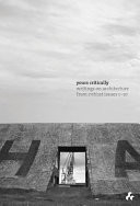 Cover of Writings on Architecture