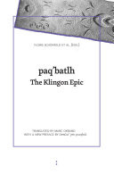 Cover of Paq'batlh: The Klingon Epic